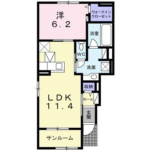 アステールの間取り