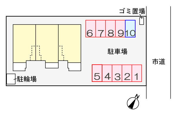 アステールの区画図
