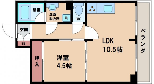 【間取り】 | 有馬パレス阿倍野