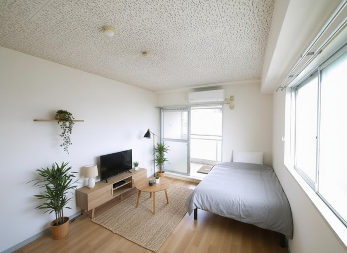 メゾン・ラ・ポムの居間・リビング|CGで家具等を配置したもので家具等は含まれません