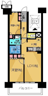 【間取り】 | プラウド府中セントラル