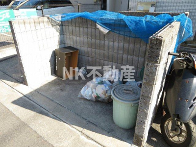 【その他共用部分】 | LaPaz（ラパス）（若江岩田賃貸） | ゴミ置場です