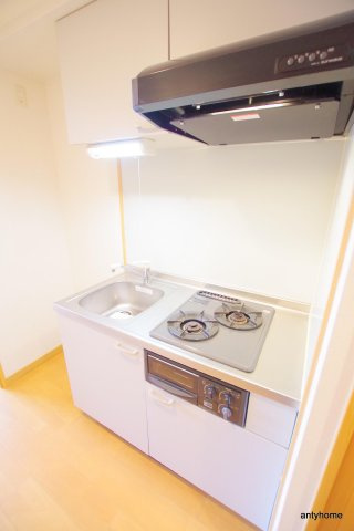 ONEROOFFLATFUKUSHIMA(旧:シャルマンフジ福島) 仲介手数料無料のキッチン