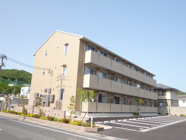 倉敷市児島下の町９丁目のアパートの外観