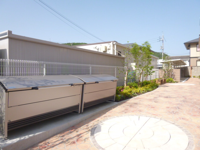 倉敷市児島下の町９丁目のアパートのその他共用部分|敷地内専用ゴミステーション