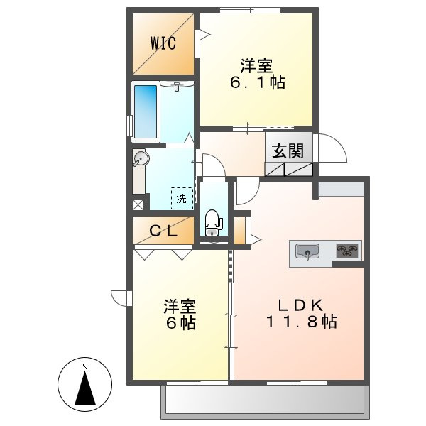 セブンシーズの間取り