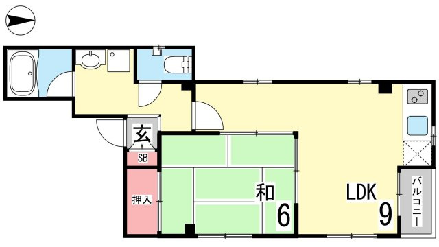 【間取り】 | ロジェール東灘