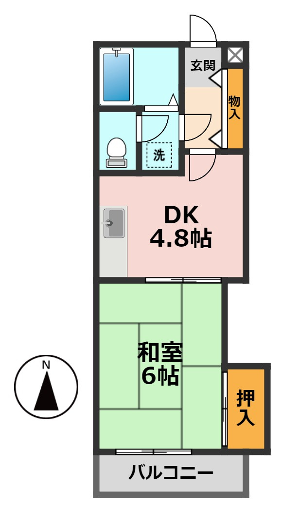 湯浅ビルの間取り
