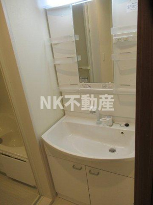 【洗面所】 | フェリスコート若江北町Ⅰ（若江岩田賃貸） | 使いやすい洗面所です