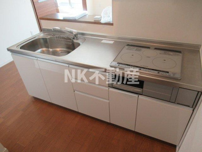 【キッチン】 | フェリスコート若江北町Ⅰ（若江岩田賃貸） | きれいなキッチンです