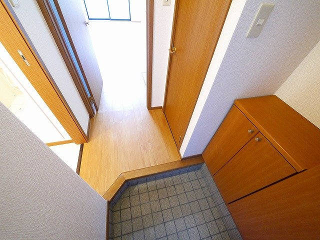 グランソーレの玄関|きれいな玄関です