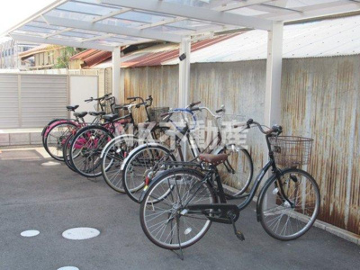 【その他共用部分】 | ラガーパレス花園（東花園賃貸） | 駐輪場です