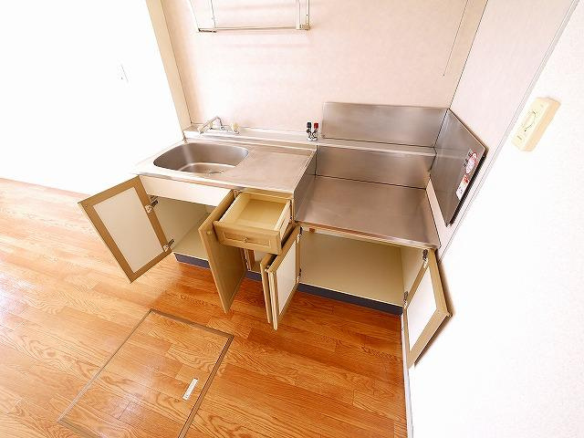 ハイツげんのキッチン|キッチンでお料理をお楽しみください