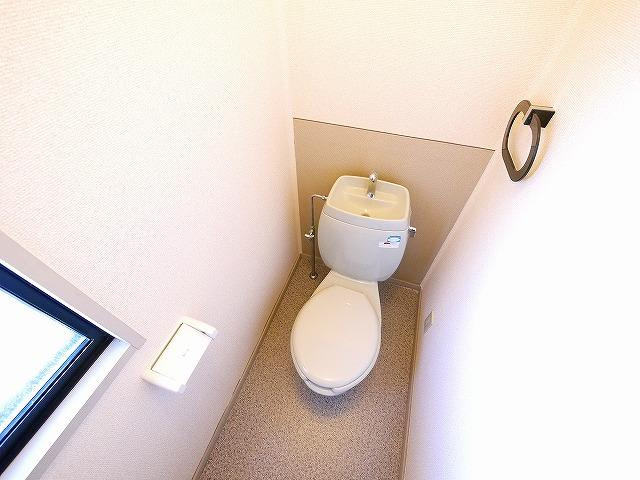 ハイツげんのトイレ|コンパクトで使いやすいトイレです