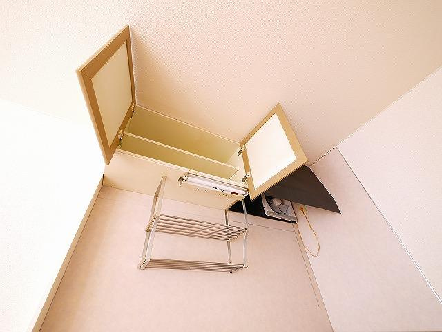 ハイツげんの収納|ちょっとした収納スペースも充実しています