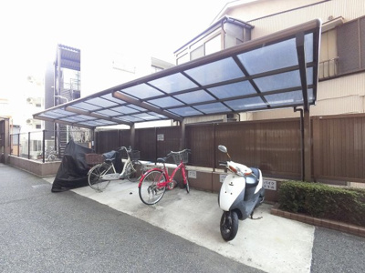 【その他共用部分】 | 朝日マンション大森東 | バイク置場
