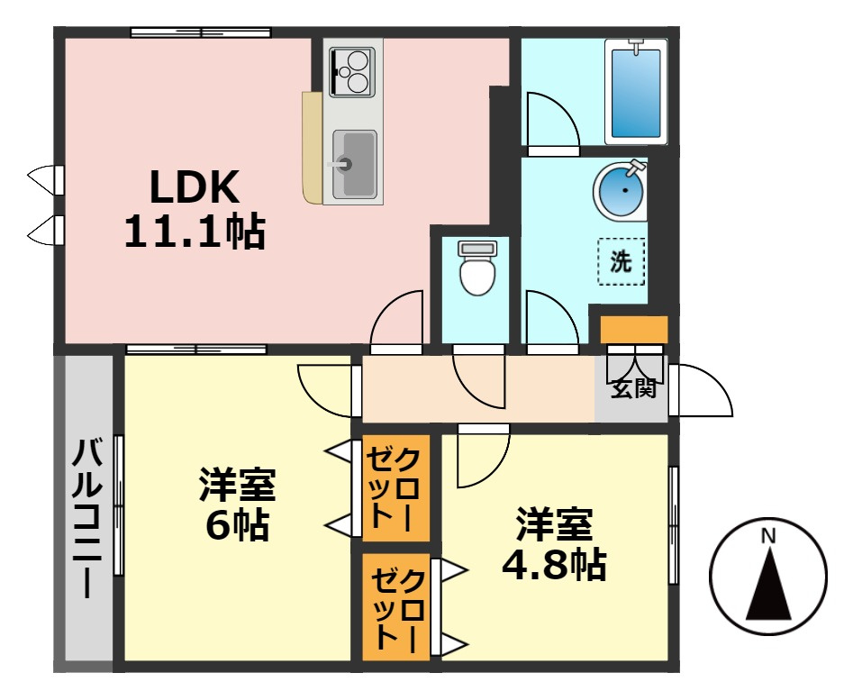 プレシャスハートランド東小岩の間取り