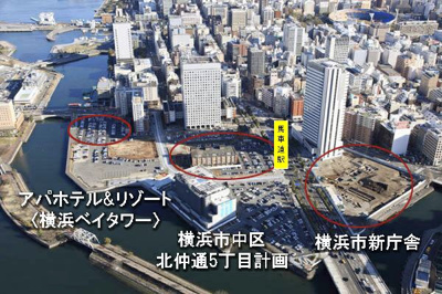 【周辺】 | 東急ドエル・アルス桜木町博物館通り | 横浜の歴史・文化の礎となった関内地区とみなとみらい地区をつなぐ、馬車道駅に隣接する北仲地区では、都心型住宅・ホテル・商業・文化・公共施設などの総合的な街づくりが進行中です！