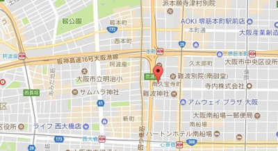 【地図】 | ニューライフ御堂筋本町