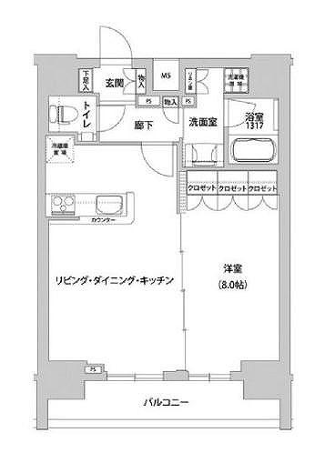 メトロステージ上野の間取り|スカイツリー隅田川花火大会見えます