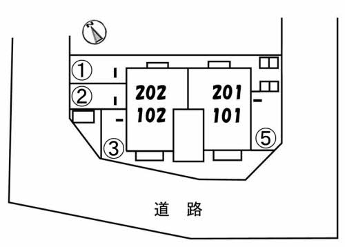 シエスタの区画図