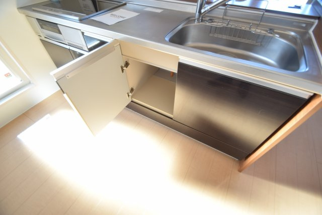 プランドールのキッチン|キッチン下です（別間取り）