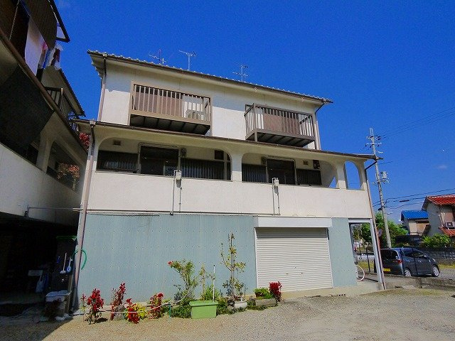 清水ハイツの外観|外はこのようになっています