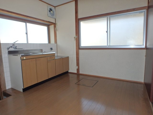 中島　戸建てのキッチン