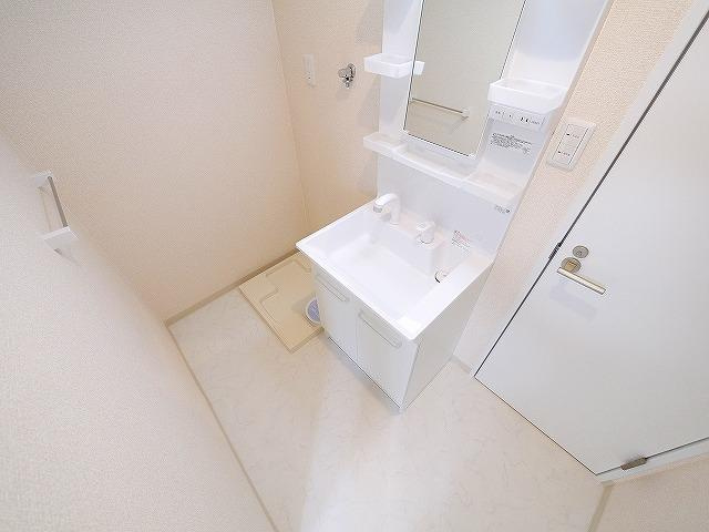 タウニィ箕山の洗面所|使いやすい洗面所です