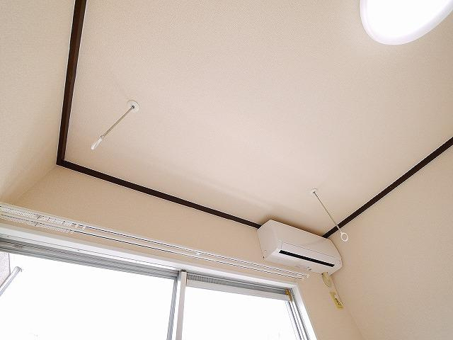 タウニィ箕山の設備|雨でも洗濯が干せる室内物干し