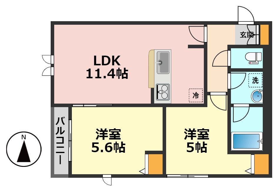 プレシャスハートランド東小岩の間取り