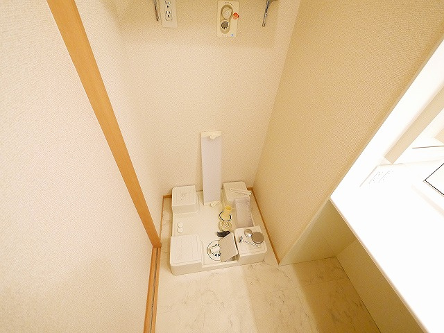 グランエステート奈良の設備|洗濯機置き場です