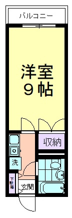 ミリオンコート久米川駅前の間取り