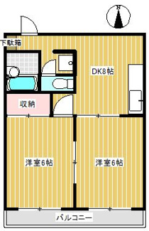 【間取り】 | アーバンパレス竜ヶ崎