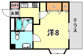 RIHO御影の間取り