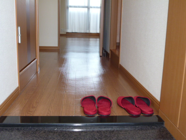 リベルテ北畝の玄関