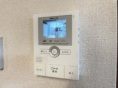 【セキュリティ】 | シティハイム | 防犯対策に有効なカメラ付きインターホン！録画機能が付いているので留守中の訪問者まで確認できます♪