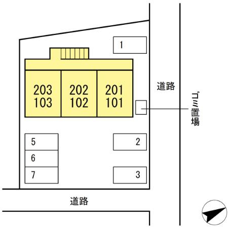 ラ・プランタンの区画図