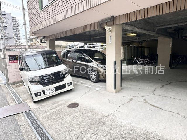 デイグラン大阪城EASTの駐車場