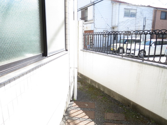 エトワール美住のバルコニー