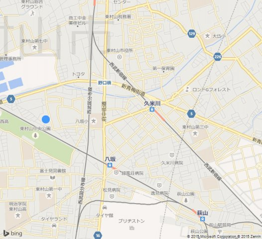エトワール美住の地図