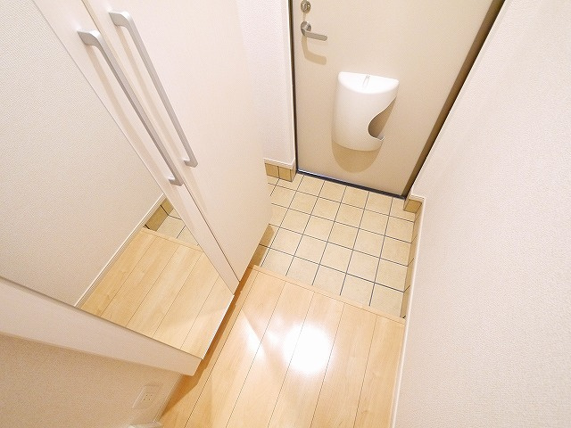 クレールコートの玄関|毎日通る玄関はこちらです