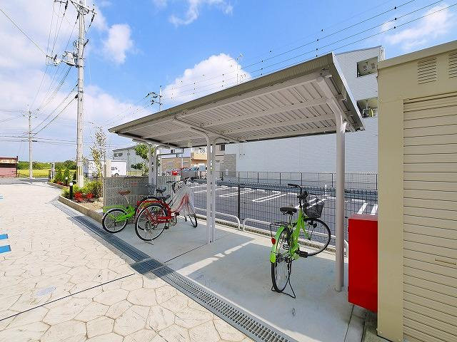 クレールコートのその他共用部分|駐輪場