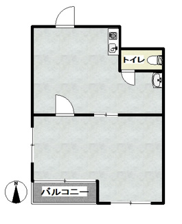 【間取り】 | 中央ビル3階