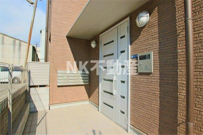 【エントランス】 | アンプルールフェールU-HA（長田賃貸） | 落ち着いたエントランスです