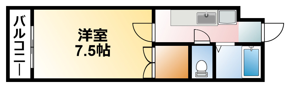 メゾンドール大網の間取り