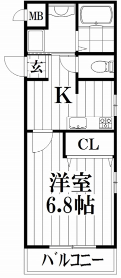 【間取り】 | プレミアージュ住道
