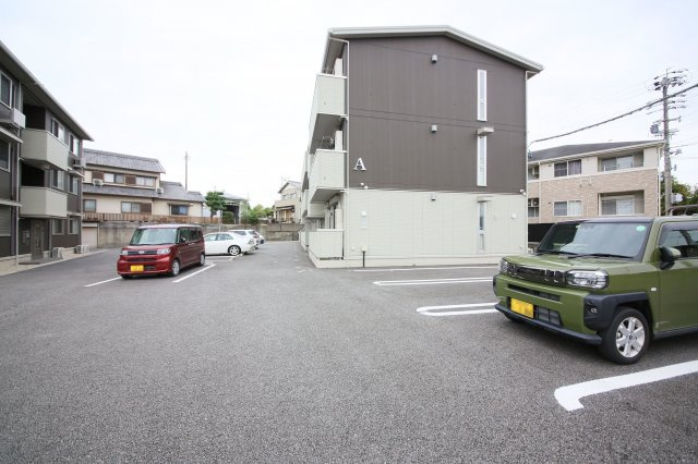 セジュール・サイト　Ａ棟の駐車場