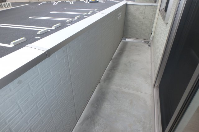 セジュール・サイトA棟のバルコニー