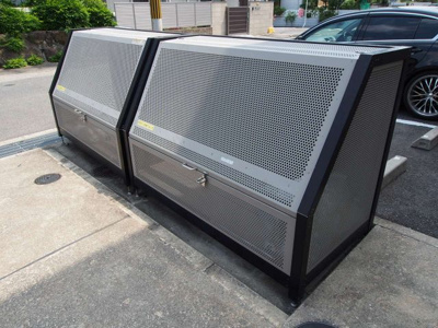 【その他共用部分】 | グリーンコート初芝C | 敷地内ゴミ置き場